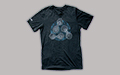 Custom t-shirt design for Azavea.