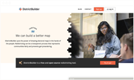 Screenshot of DistrictBuilder marketing website.